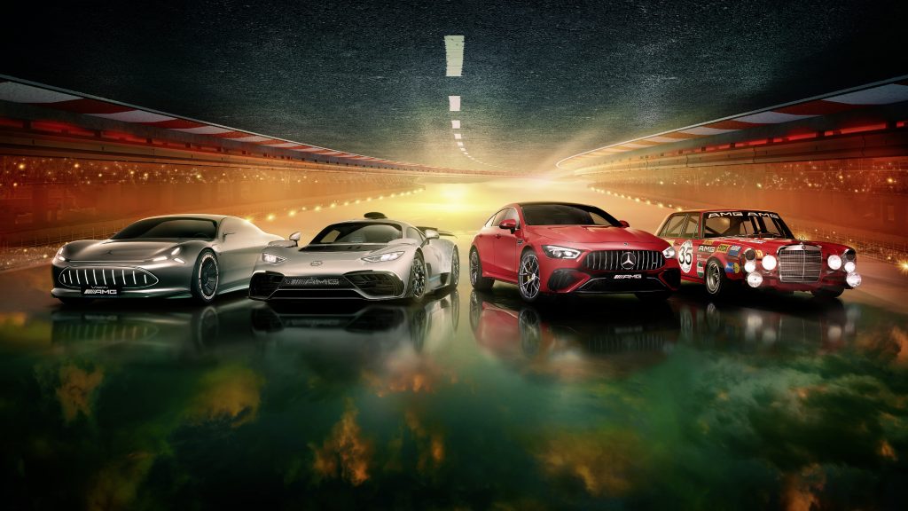 Mercedes-AMG: „55 years - changing the game“Mercedes-AMG: "55 years - changing the game"