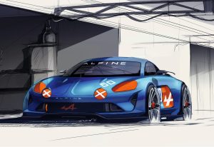 Alpine A110 mk2 Célébration Concept (2015)