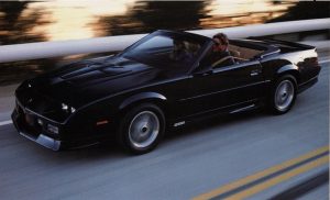Chevrolet Camaro IROC Z Convertible (1989)