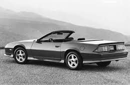 Chevrolet Camaro RS Convertible (1989)
