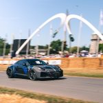 Alpine A110 FUTURE à Goodwood : le mulet de la 3e génération dévoilé