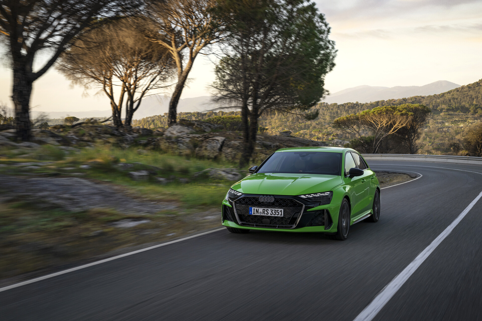 Audi RS3 Sportback 8Y MY24 - comportement routier Audi RS3 Sportback 8Y MY24 comportement routier en virage