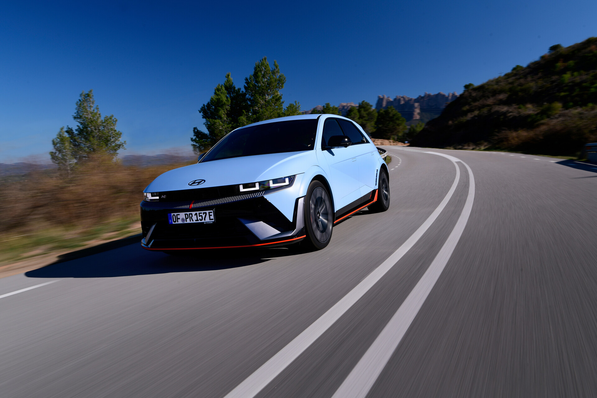 Hyundai Ioniq 5 N - comportement routier Hyundai Ioniq 5 N en comportement routier