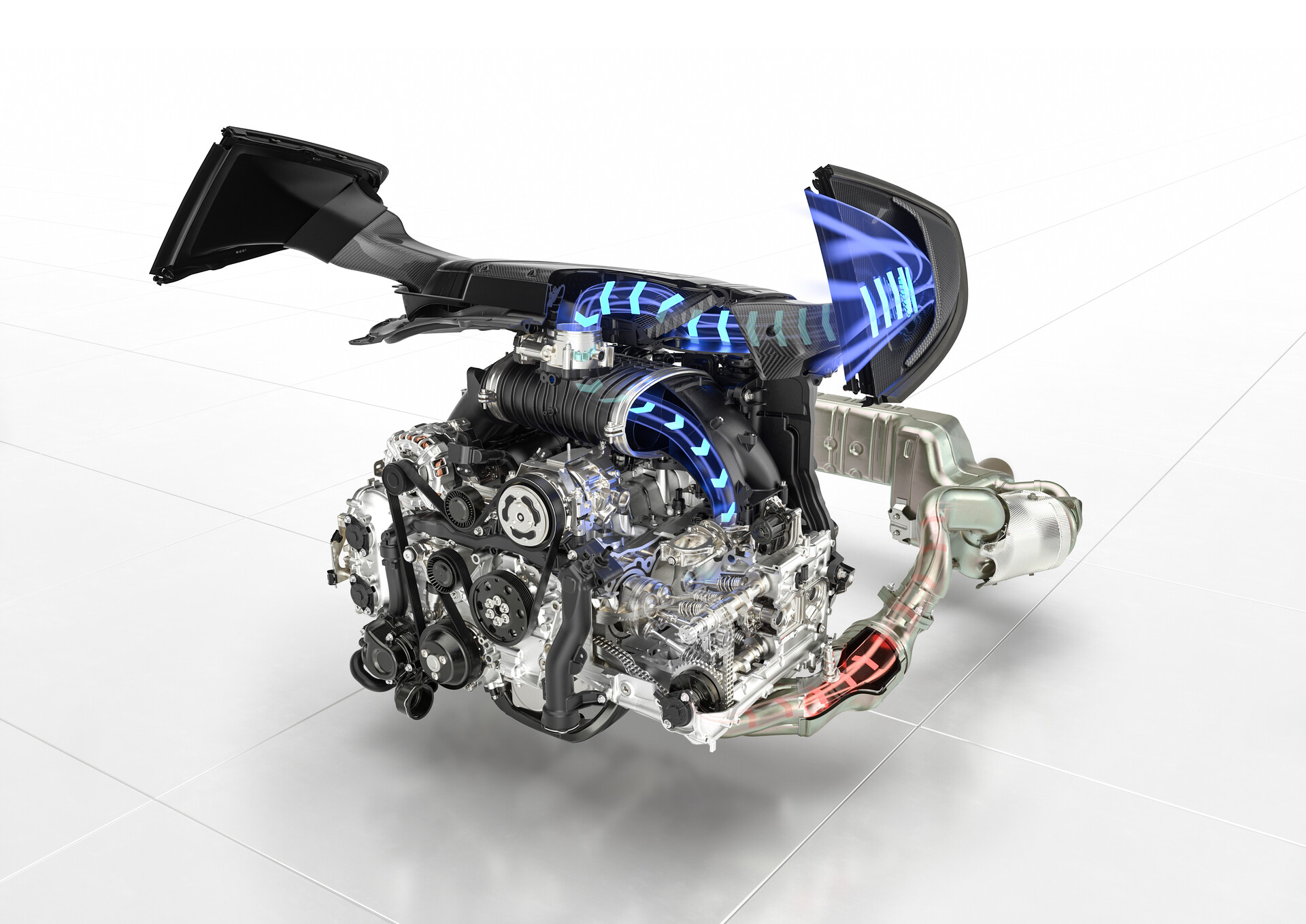 Porsche 718 Cayman GT4 RS moteur Porsche 718 Cayman GT4 RS moteur