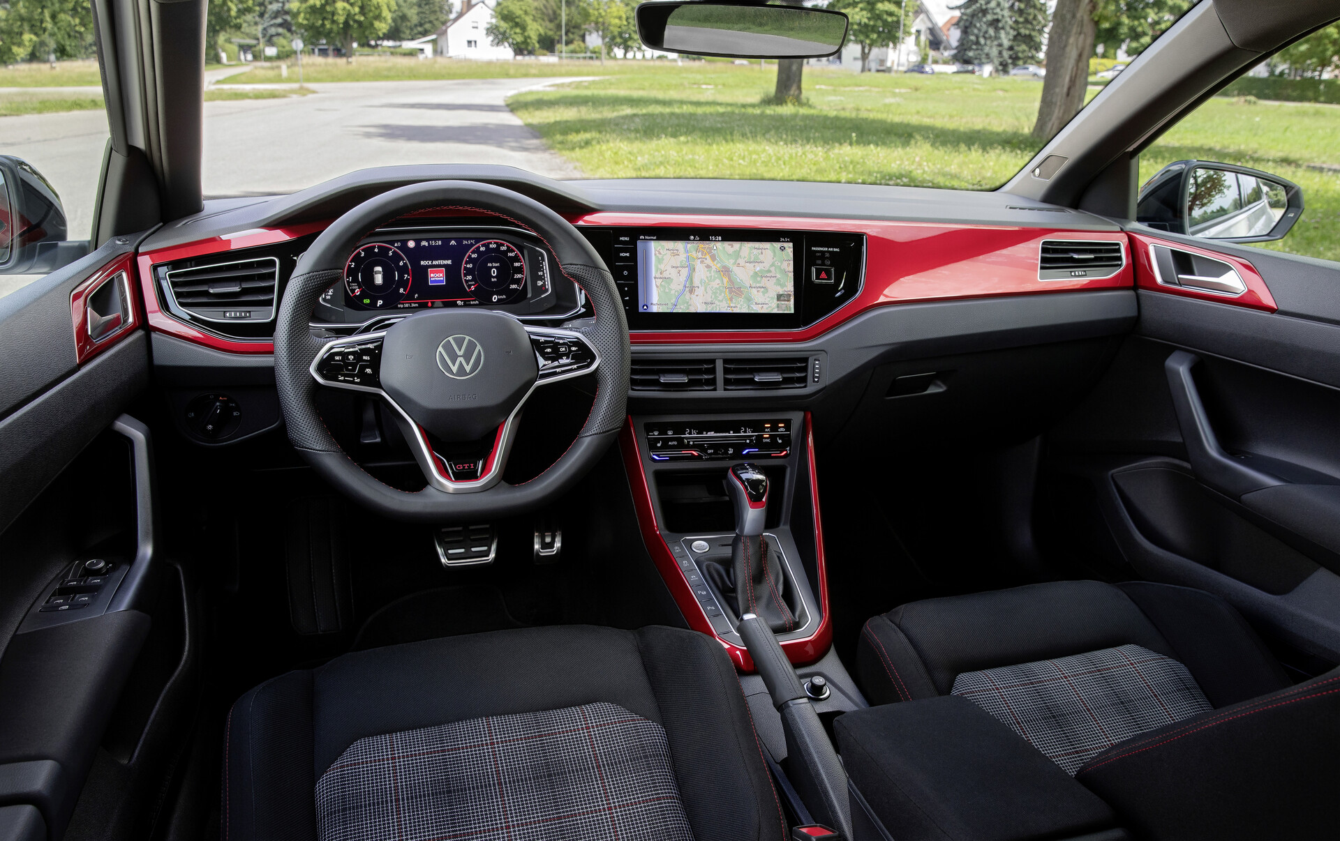 Habitacle de la Volkswagen Polo 6 GTI Phase 2 2G